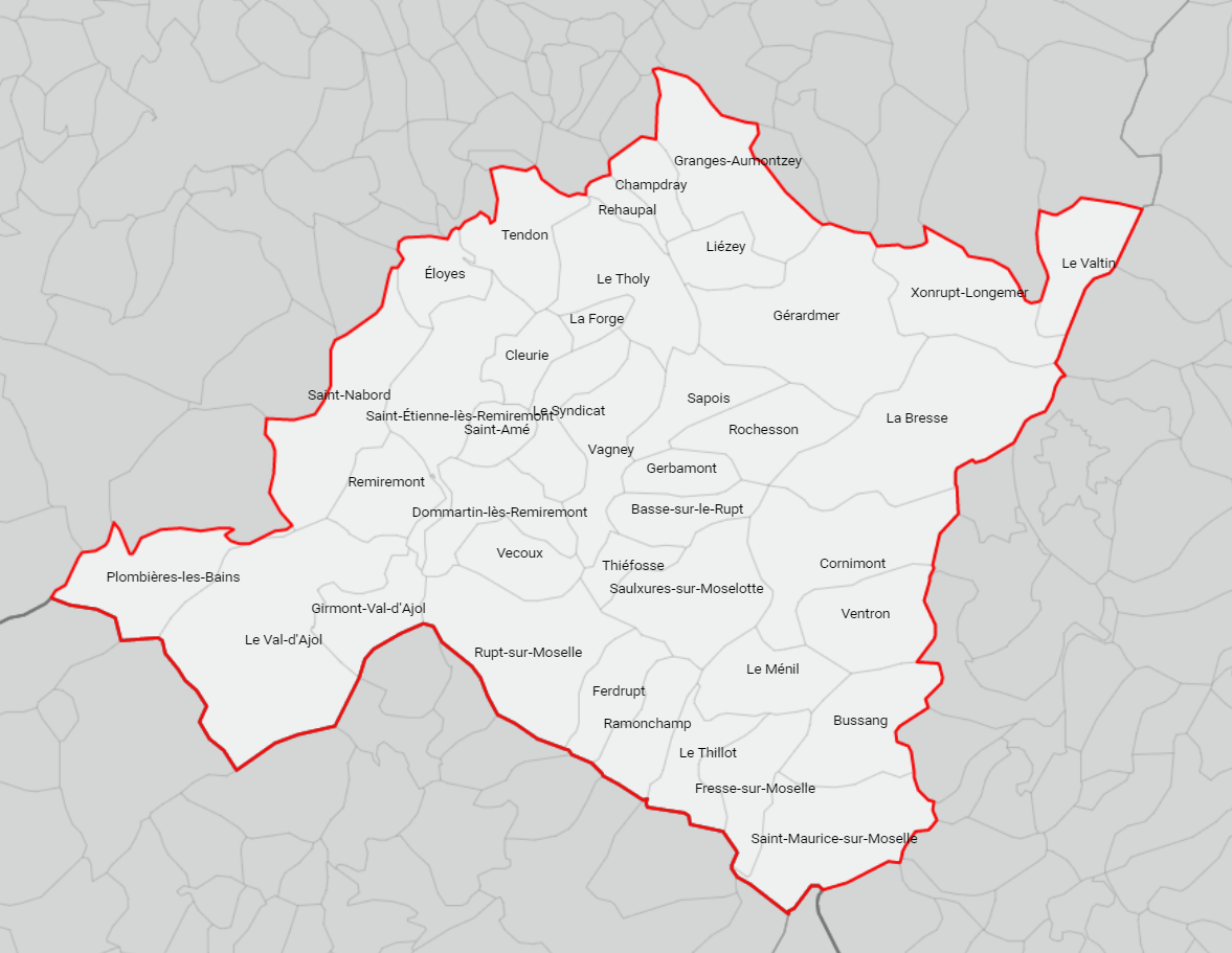 Notre territoire – Les communes