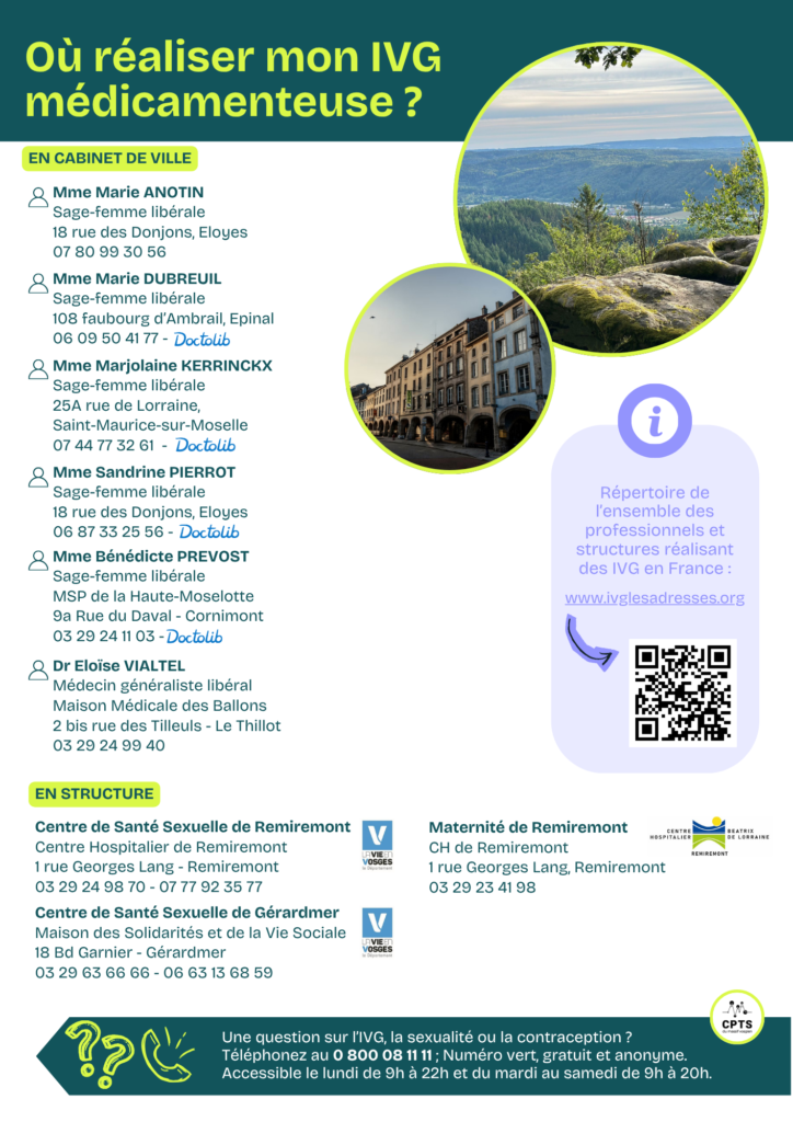 Annuaire IVG Médicamenteuse